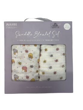2pk Jujube Swaddle Blanket
